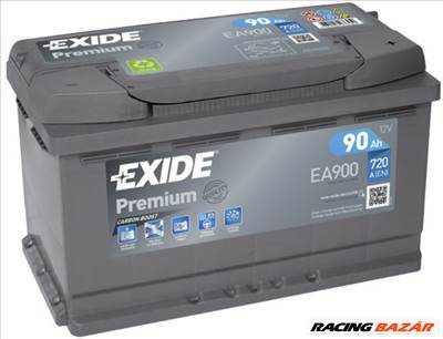 EXIDE _EA900 Akkumulátor - JAGUAR, VOLKSWAGEN, RENAULT, AUDI, NISSAN, TOYOTA, VOLVO