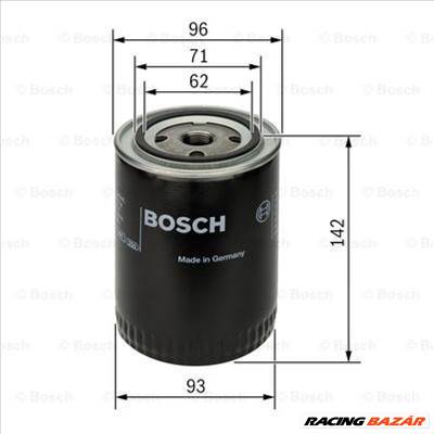 BOSCH F 026 407 121 Olajszűrő - JAGUAR, LEXUS