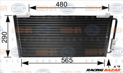 HELLA 8fc351035641 Klímahűtő - ROVER, MG