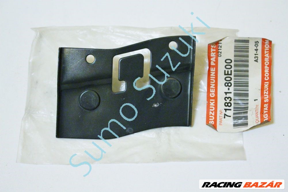 Suzuki Swift 1990-2003 hátsó lökhárító jobb oldalsó rögzítő tartó - gyári eredeti - 71831-80E00 1. kép
