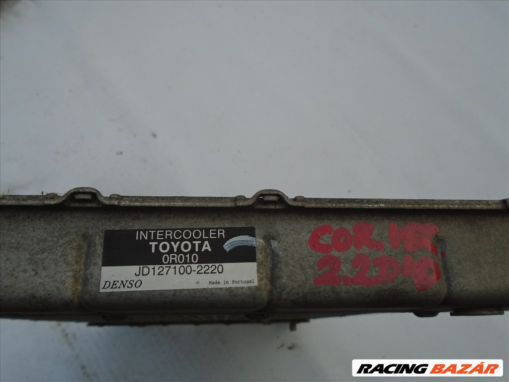 Toyota Corolla Verso (2nd gen) vízhűtő cooler hűtő hűtőventilátor  6. kép