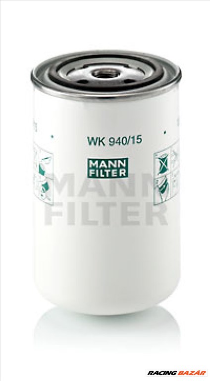 MANN-FILTER wk94015 Üzemanyagszűrő - MERCEDES-BENZ, VOLVO, LADA, VOLKSWAGEN, PORSCHE, JAGUAR, ROVER 1. kép