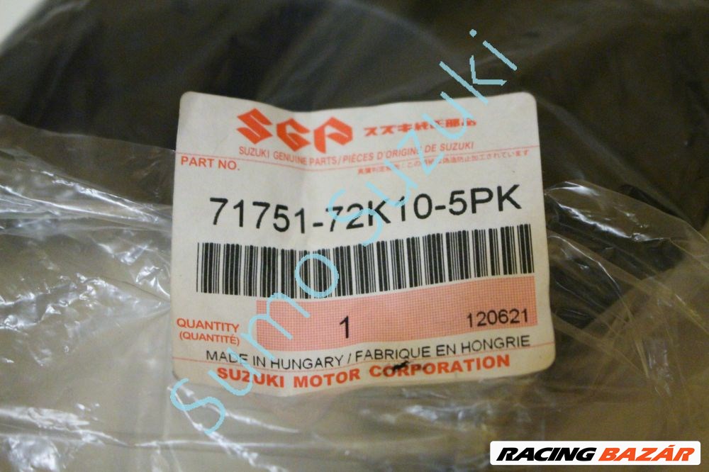 Suzuki Swift 2008-2010 ködlámpa keret, bal 71761-72K10-5PK 2. kép