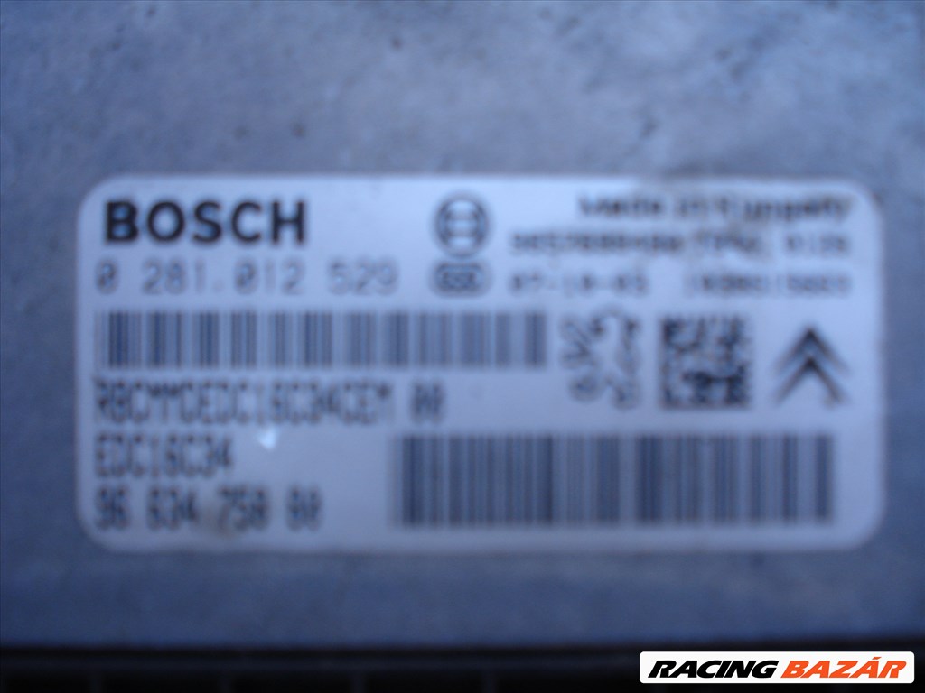 Peugeot 207 1.4 HDI motorvezérlő 9663475880 3. kép