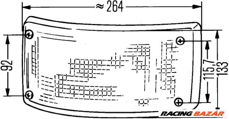 HELLA 2BA 005 603-117 Irányjelző izzó - LADA, MITSUBISHI, NISSAN, OPEL, FIAT, RENAULT, MERCEDES-BENZ 1. kép