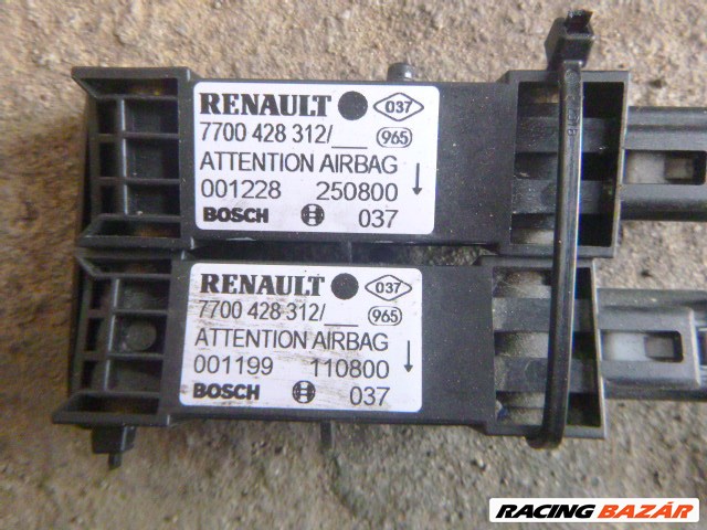 Renault Clio II 2000 ütközés érzékelő ,CSATLAKOZÓVAL,  BOSCH 7700428312 1. kép