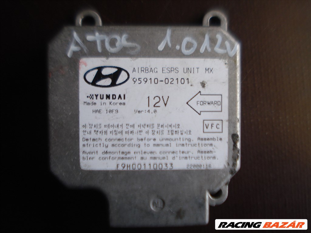 Hyundai Atos (2nd gen) légzsák indító 9591002101 1. kép