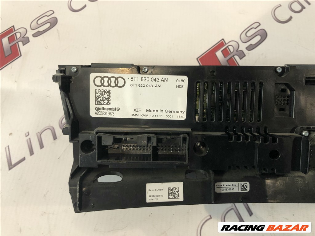 Audi A4 B8 klímavezérlő panel 2. kép