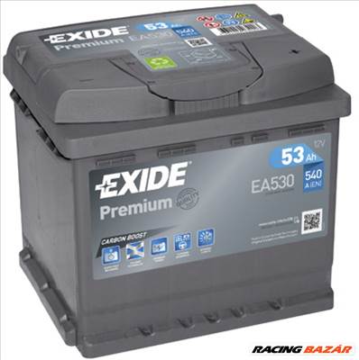 EXIDE _EA530 Akkumulátor - OPEL, SUZUKI, BMW, ALFA ROMEO, CITROEN, FIAT, SEAT