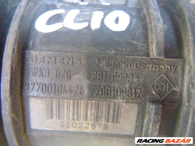 Renault Clio II 2000 1,9 DTI légtömegmérő 5WK9 620 H7700104426 1. kép