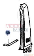 Suzuki Samurai "B" oszlop alá tömítés Jobb 78621-80001 2. kép