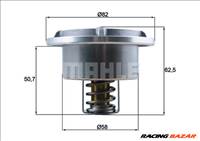 MAHLE ORIGINAL THD686 Termosztát - CHEVROLET, DAIHATSU, MERCEDES-BENZ, HYUNDAI, INNOCENTI, JAGUAR, LANCIA