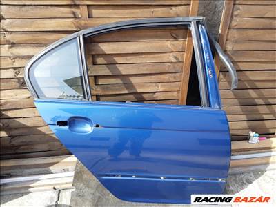 BMW E46 sedan kék topasblau jobb hátsó ajtó eladó (081187)