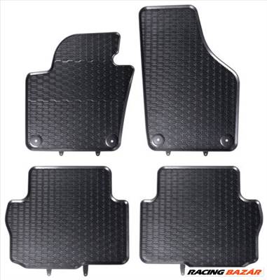 SEAT Alhambra II 5per. Geyer Prémium fekete gumiszőnyeg szett patenttal