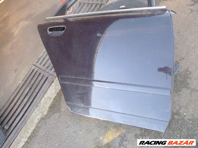 Audi A4    B6    2003 JOBB HÁTSÓ ÜRES AJTÓ  (  SZÍN FEKETE   , SZÍNKÓD NINCS )    7. kép