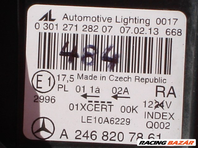 Mercedes B-Classe W 246 Jobb első Intelligent light System Fényszóró A2468207861 2013-tól 5. kép