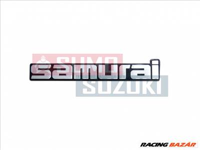 Suzuki Samurai SJ413 embléma első sárvédőre "SAMURAI" 77815-83060