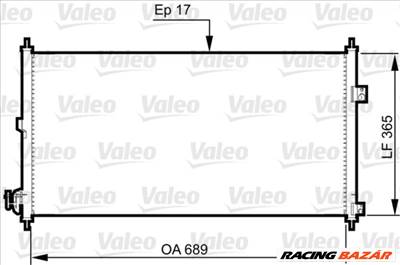 VALEO 814331 Klímahűtő - NISSAN