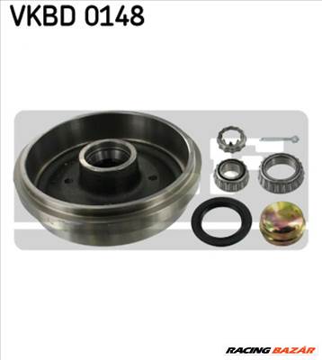 SKF vkbd0148 Fékdob - AUDI, VOLKSWAGEN, SEAT