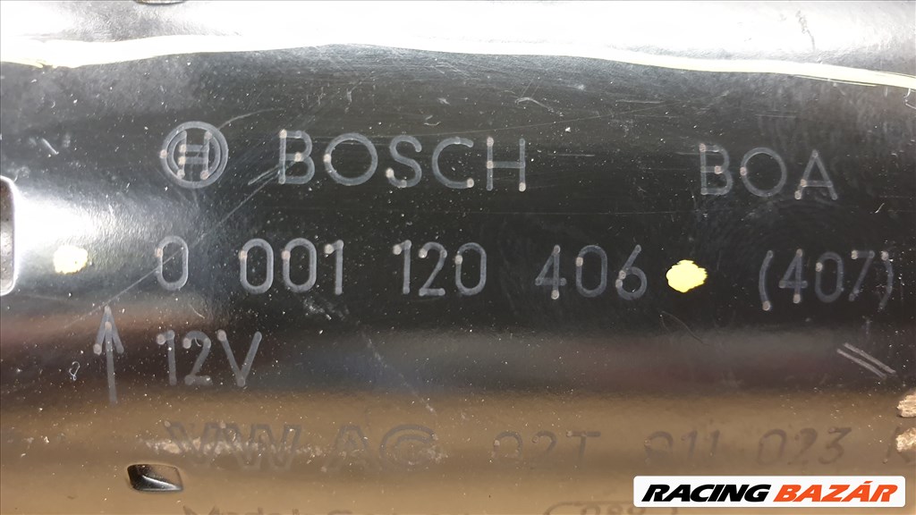 VOLKSWAGEN GOLF , AUDI, Benzines, Bosch 0 001 120 406 / önindító 7. kép