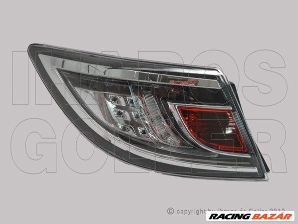 Mazda 6 2010-2011 - Hátsó lámpa üres bal külső, króm, LED (4/5a) 1. kép