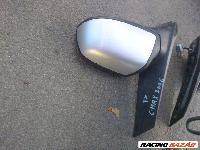 Ford C-Max Mk1 2006 ezüst színű balos elektromos visszapillantó tükör  6. kép