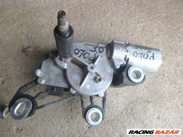 Volkswagen Polo 9N 2006 HÁTSÓ ablaktörlő motor (mosószem hiányzik) 6q6955711a 1. kép