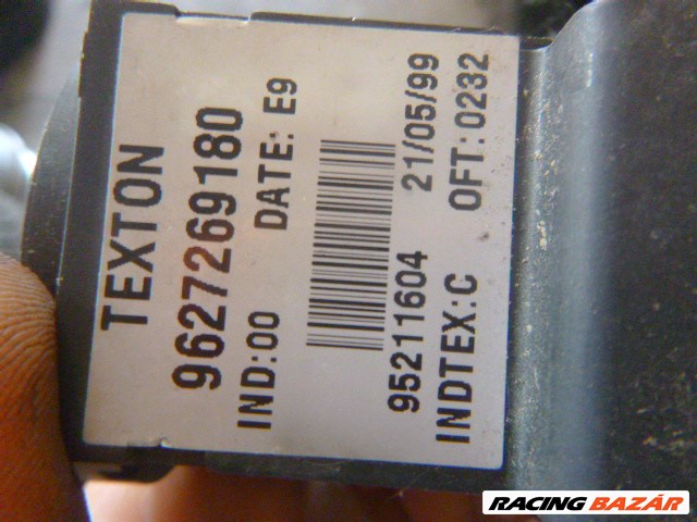 Peugeot 206 immobiliser elektronika csatlakozóval TEXTON 9627269180 1. kép