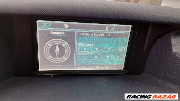 Peugeot 1007 navigációs kijelző fejegység monitor 1. kép