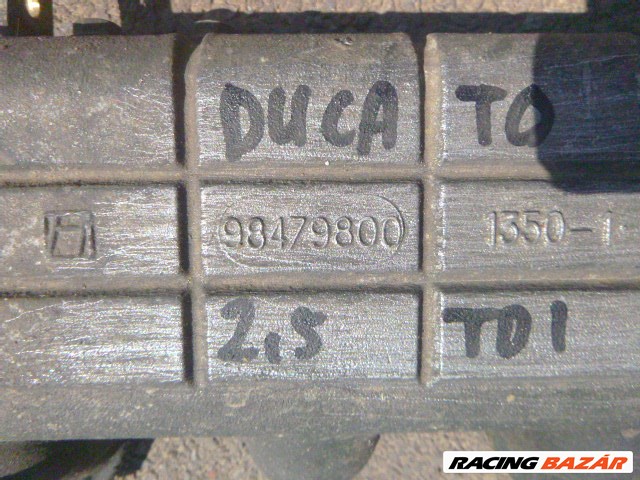 Fiat Ducato 1996 2,5 tdi szívótorok  98479800 2. kép