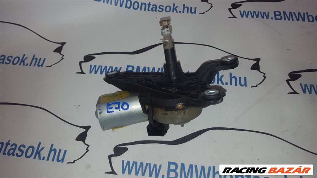 BMW X5 E70 hátsó ablaktörlő motor  1. kép