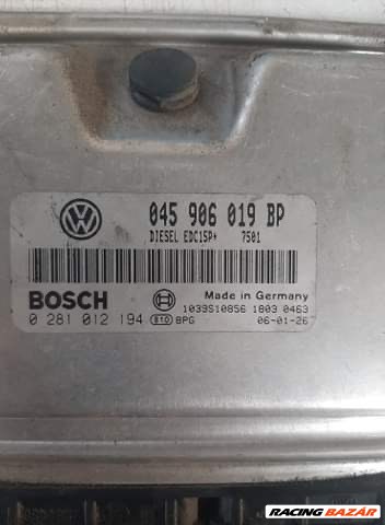 Volkswagen Polo 1.4 TDI motorvezérlő 2006 045906019BP 2. kép