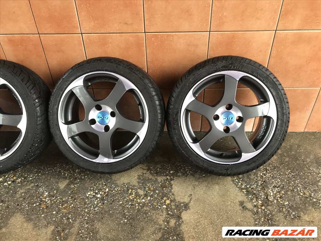 DOTZ 15” ALUFELNI 4x100 NYÀRI 195/45R15 GUMIVAL OLCSÒN!!!! 3. kép