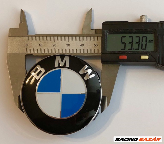 BMW -hez felni közép kupak 56 -53 mm - 1 db! 2. kép