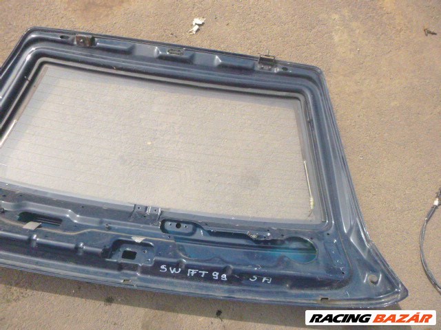 Suzuki Swift 99,, 5 ajtós kék csomagtérajtó üveg nélkül! 12. kép