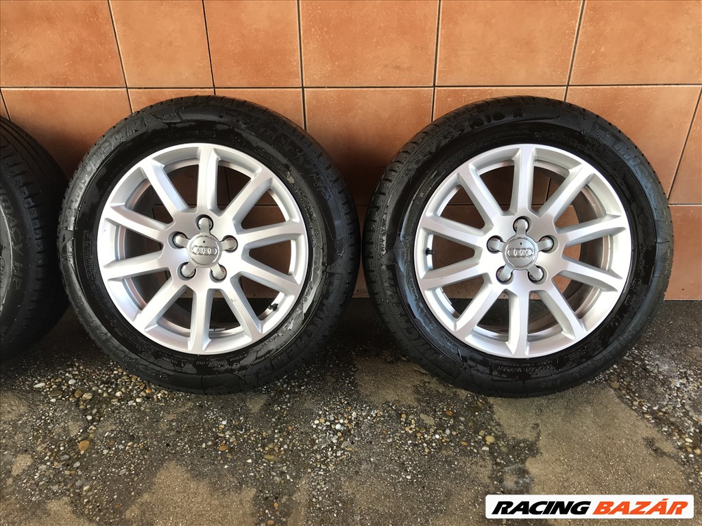 AUDI 16” ALUFELNI 5x112 NYÀRI 225/55R16 GUMIVAL OLCSÒN!!!! 4. kép