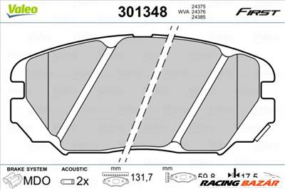 TOPRAN 301 348 Lengőkar gömbfej - FORD