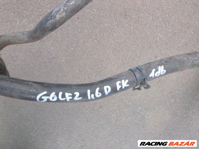 Volkswagen Golf II 1,6 DIESEL FÉMVÍZCSŐ 027 121 065 E 027121065E 2. kép