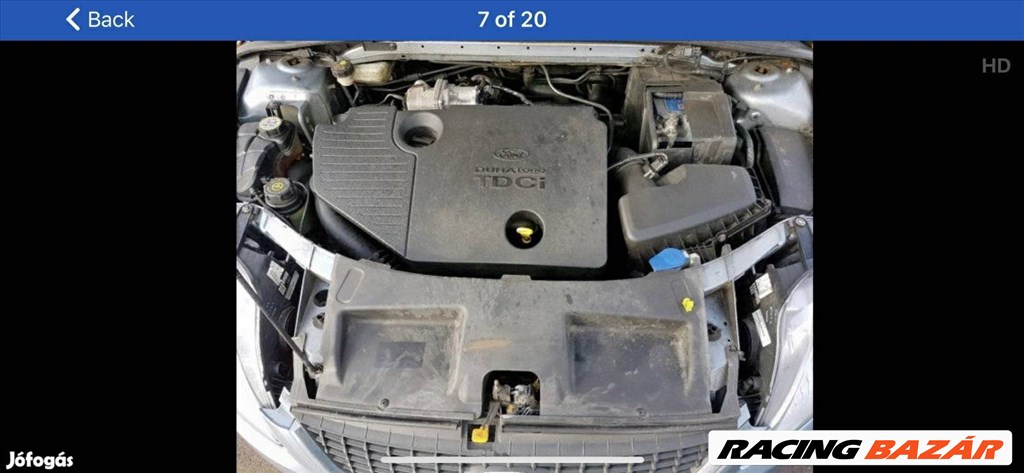 Ford mondeo motor komplett 1.8 tdci Qyba gyári kev 1. kép