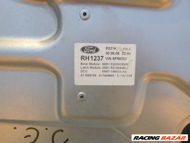 Ford C-Max Mk1 2006 ablakemelő mechanika  7. kép