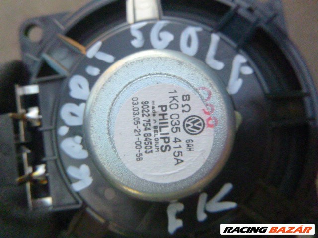 Volkswagen Golf V hangszóró ajtóba 1K0 035 415 A 1K0035415A 2. kép