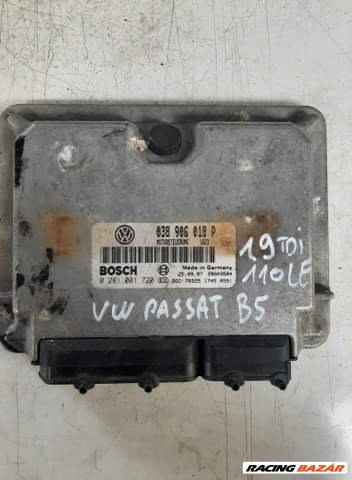 Volkswagen Passat 1.9 TDI motorvezérlő 110Le 038906018P 1. kép