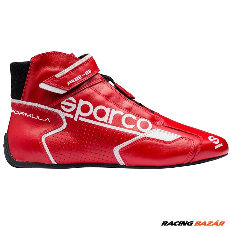 Sparco Formula RB-8.1 homológ versenycipő - Piros/Fehér - 001251..RSBI 1. kép
