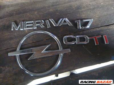Opel Meriva A 1,7 CDTI csomagtérajtó embléma 
