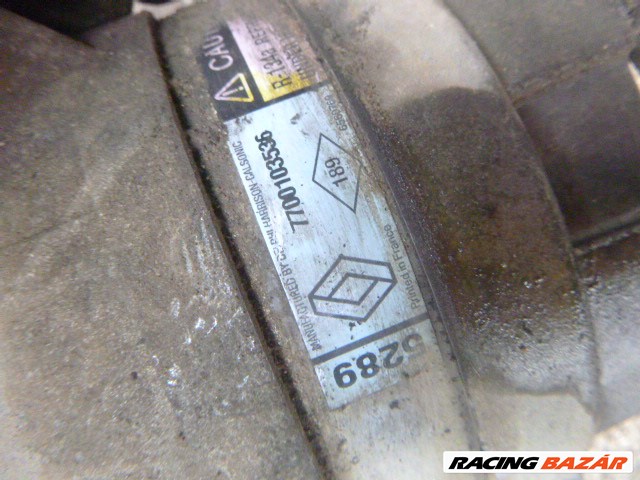 Renault Mégane I 1999, 1,4, 16V (K4JD) klíma kompresszor 7700 103 536 7700103536 1. kép