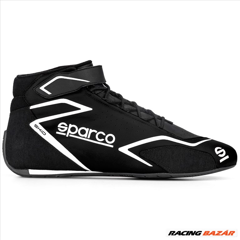 Sparco SKID homológ versenycipő - Fekete/fekete - 001275..NRNR 1. kép