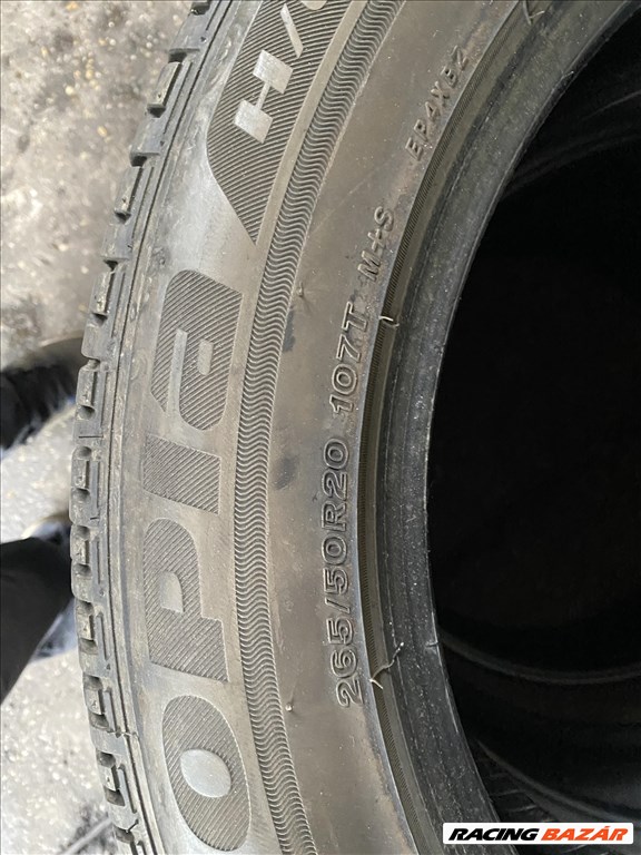  265/50R20 újszerű Bridgestone nyárigumi gumi 6. kép