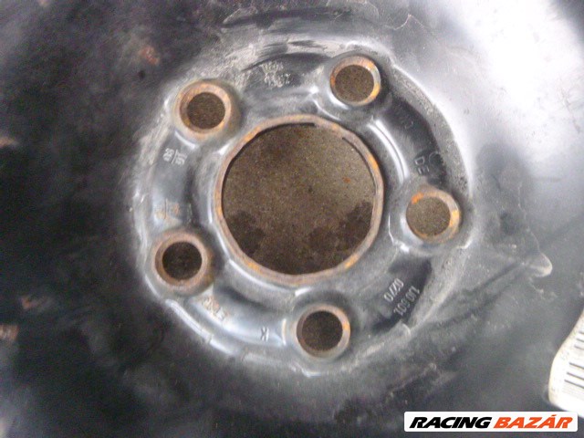 Skoda 5 x100 15 ös lemezfelni ET 38 2. kép