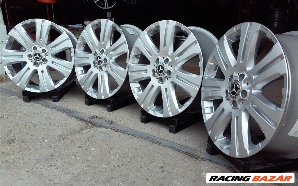 Új gyári Mercedes W164 W166 ML GL alufelnik 5x112 8,5x19 ET56 4db 6. kép