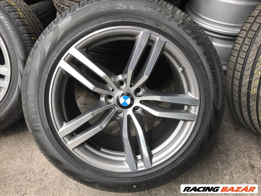 BMW X6 F16 M-Performance Styling 623 gyári 19"-os vadonat új könnyüfém felni garnítúra eladó 1. kép